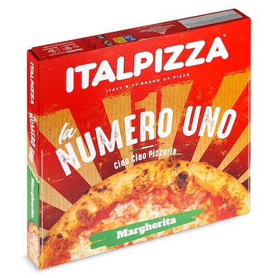 Pizza margarita número uno Italpizza 410 g-0 Pizza margarita número uno Italpizza 410 g-0
