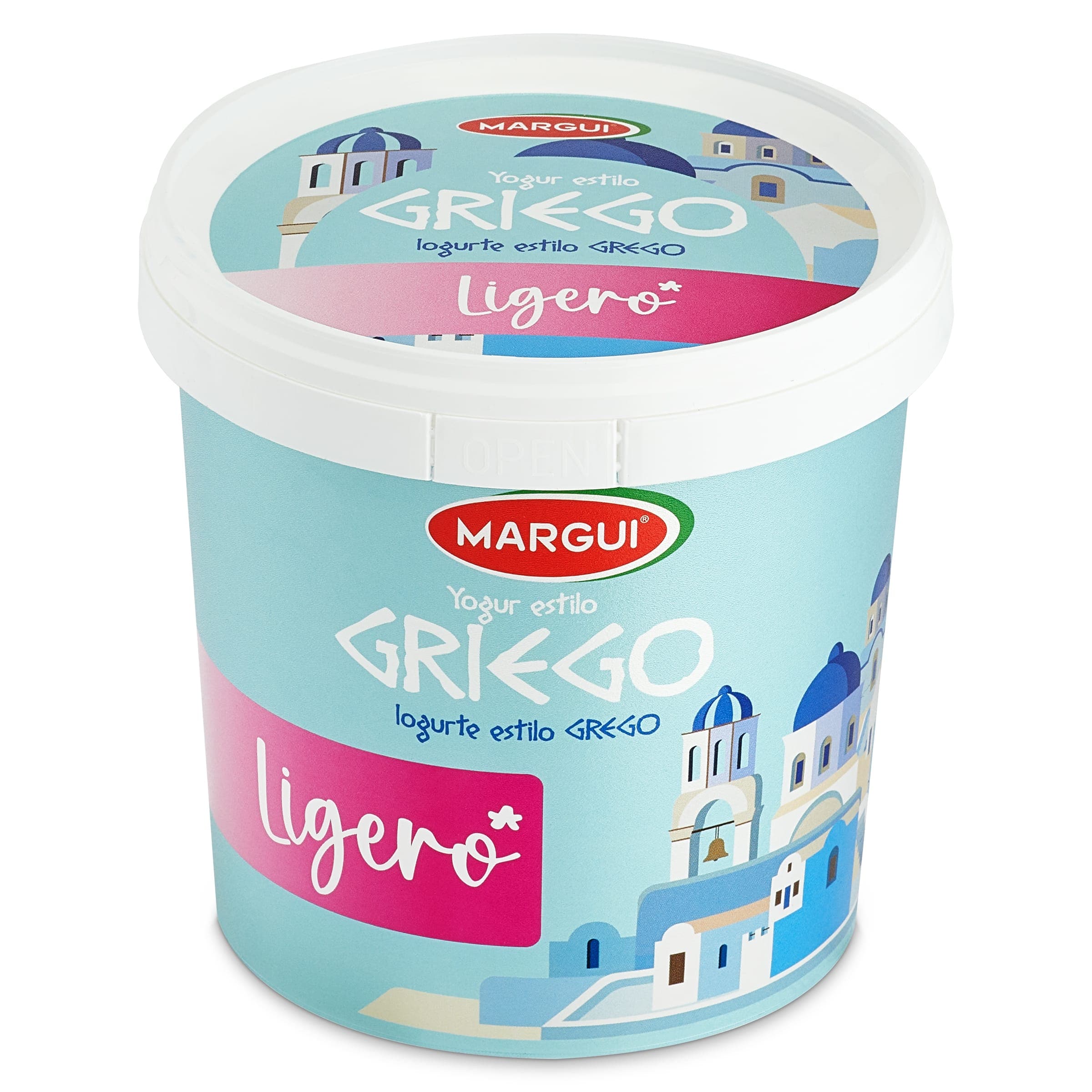 Yogur griego natural ligero Margui 1 Kg