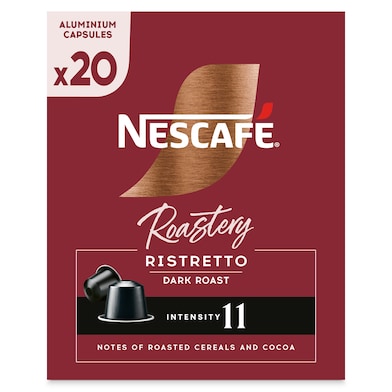 Cápsulas de café ristretto Nescafé 20 unidades-0 Cápsulas de café ristretto Nescafé 20 unidades-0