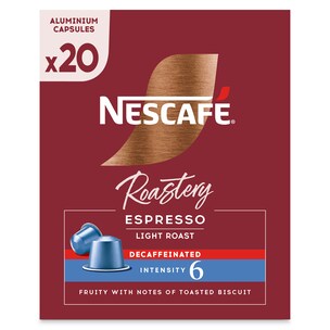 Cápsulas de café descafeinado Nescafé 20 unidades