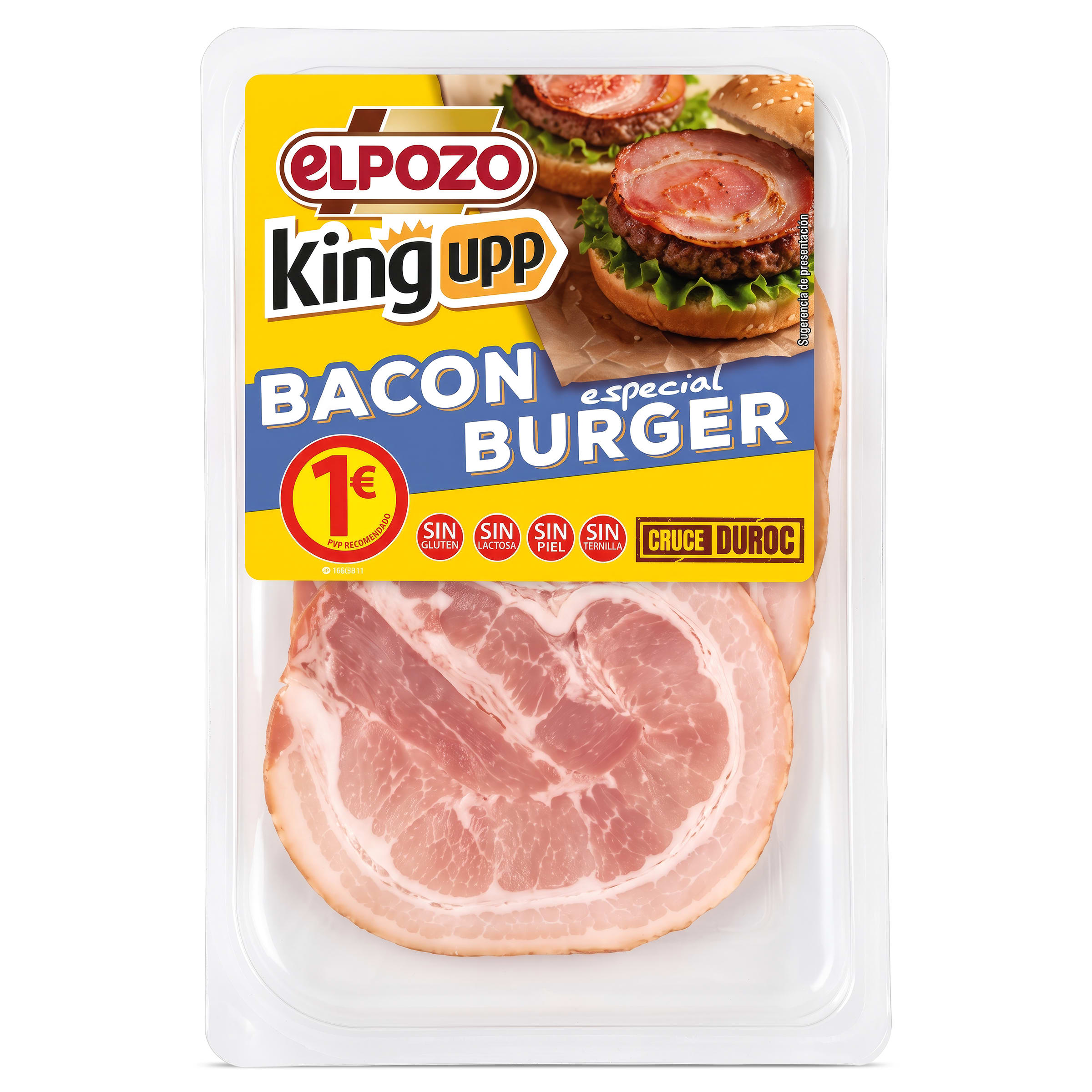 Bacon especial burger Elpozo 75 g