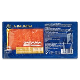 Salmón ahumado corte sashimi La Balinesa 100 g