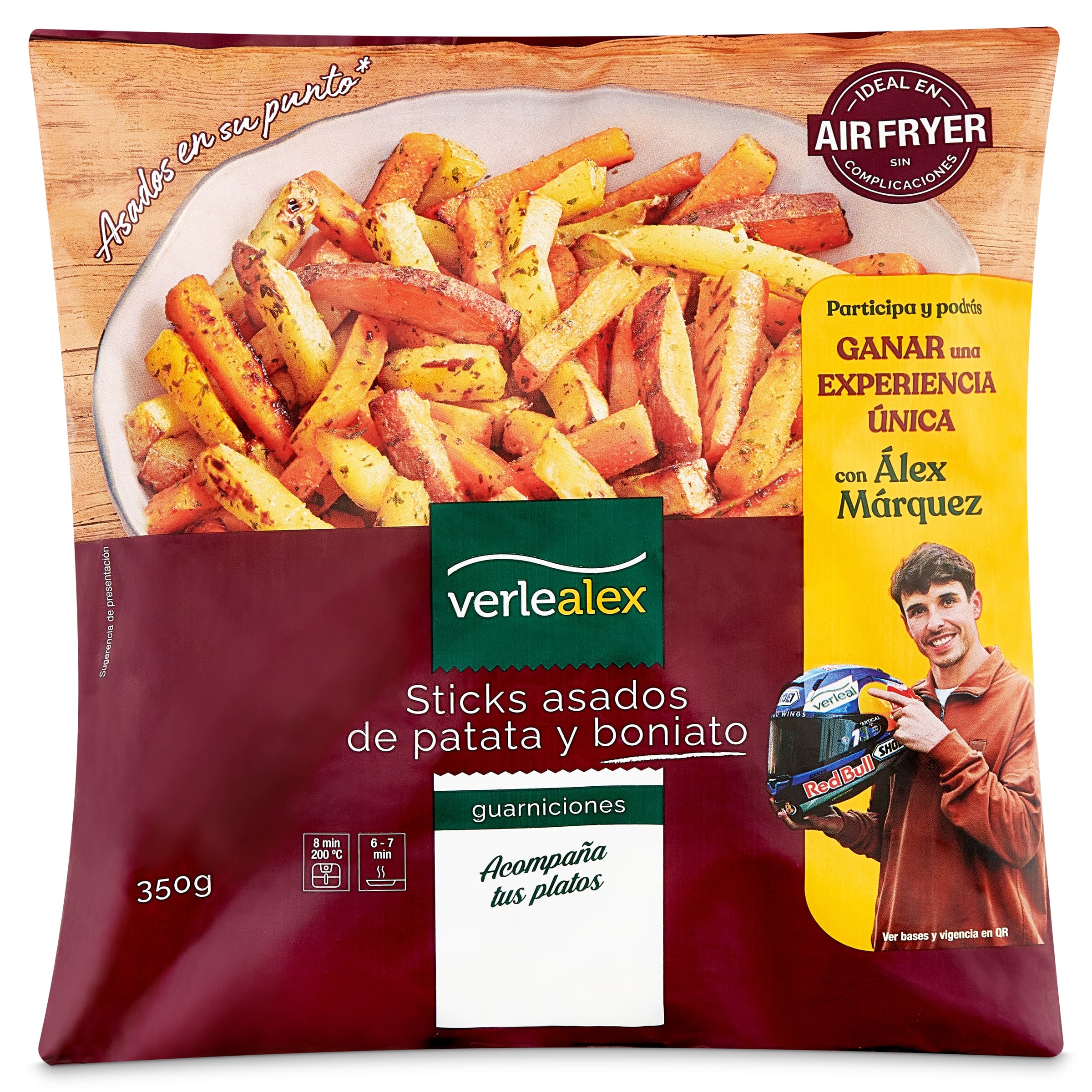 Stick Patata y boniato 350 g