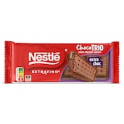 Chocotrio con extra chocolate Nestlé Extrafino 90 g