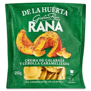 Ravioli de calabaza y cebolla caramelizada Rana 250 g
