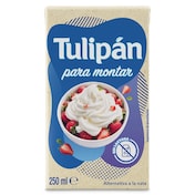 Nata vegetal para montar Tulipán 250 ml