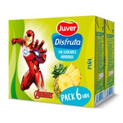 Néctar light piña Juver Disfruta brik 6 x 200 ml