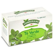 Té verde a la menta Hornimans caja 20 unidades