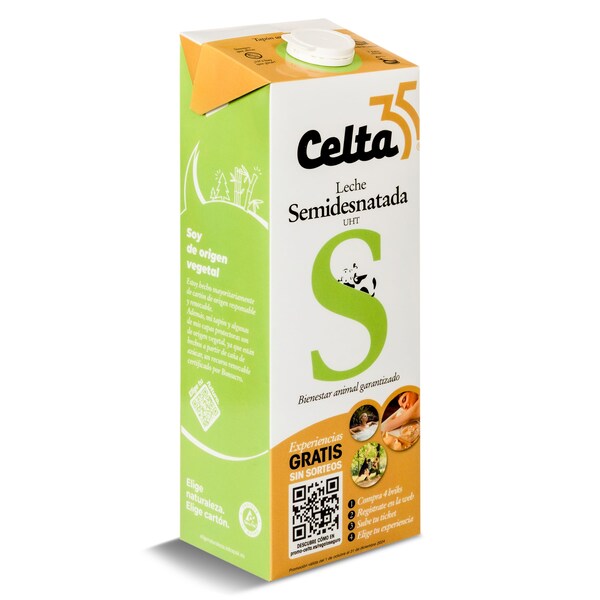 Leche Semidesnatada Celta Envase 1.5 L.