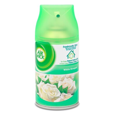 Ambientador automático fresh matic white bouquet Air Wick caja 1 unidad-0