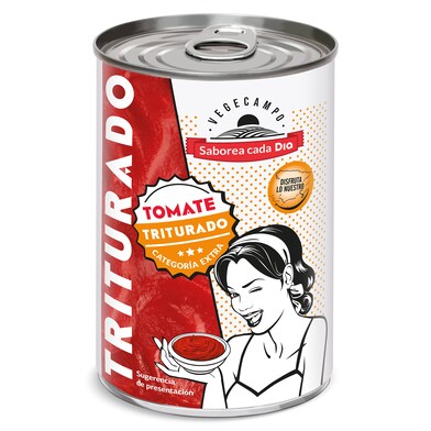 Tomate triturado Vegecampo de Dia lata 390 g-0