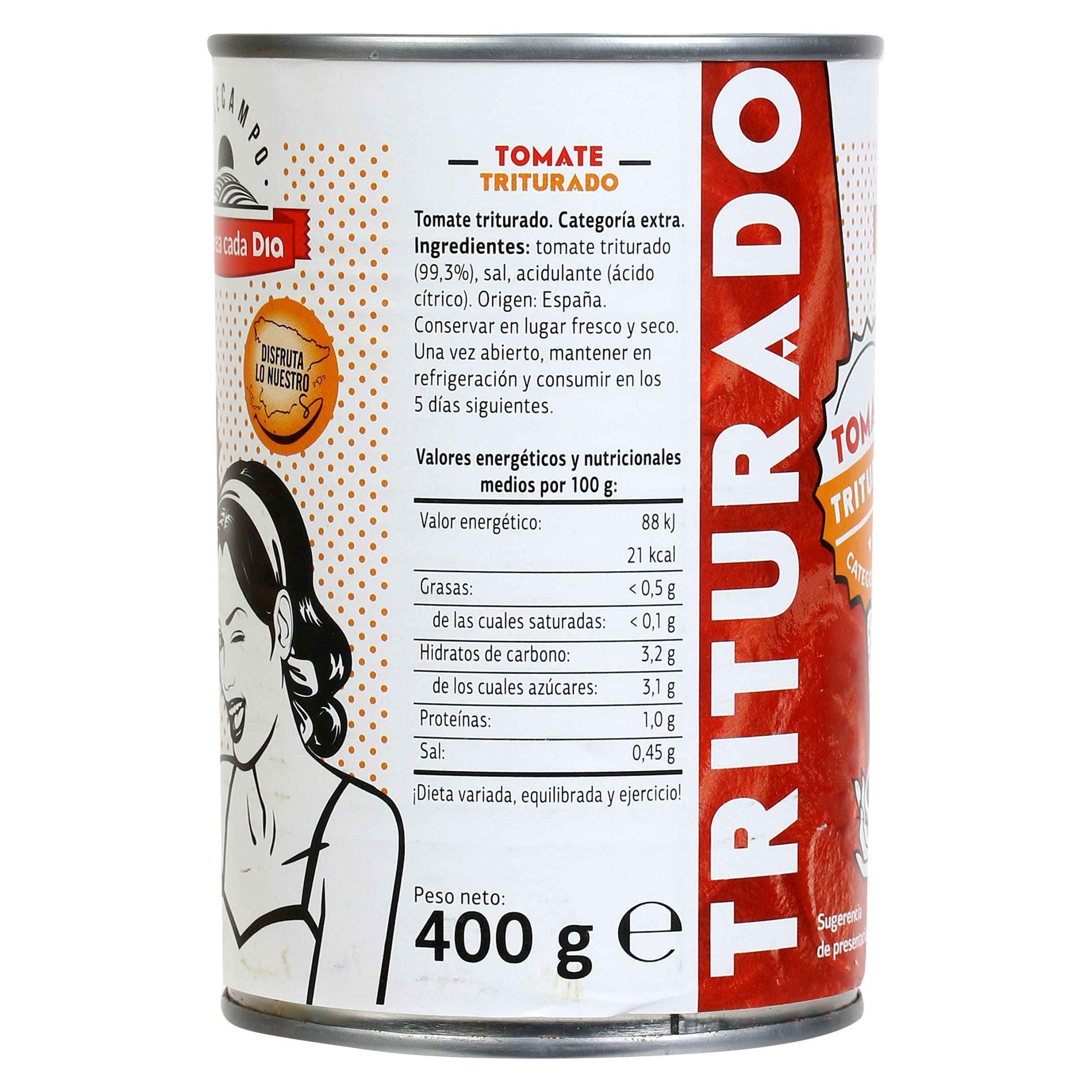 Tomate triturado Dia Vegecampo 400 g