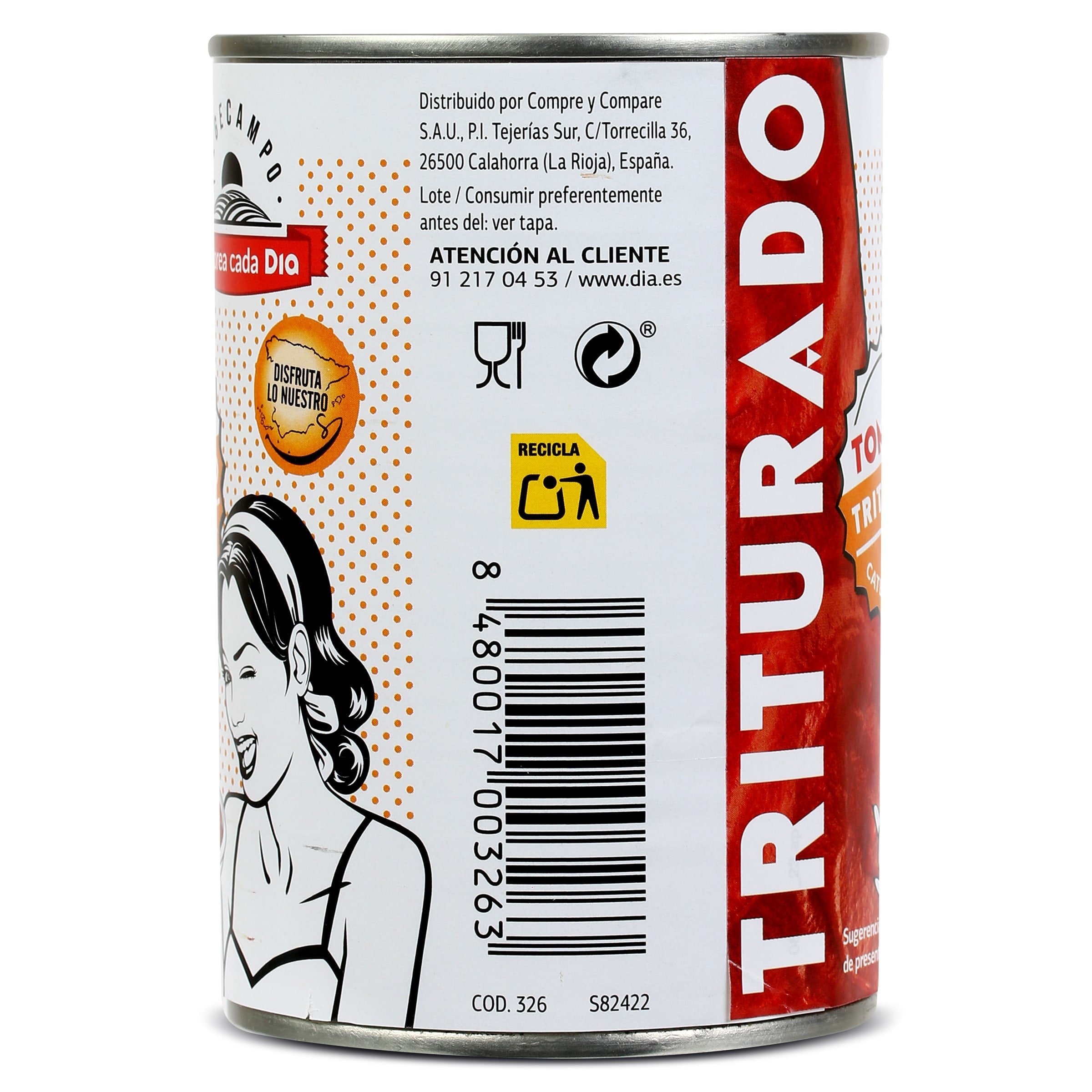 Tomate triturado Dia Vegecampo 400 g