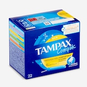 Tampón regular Tampax caja 22 unidades