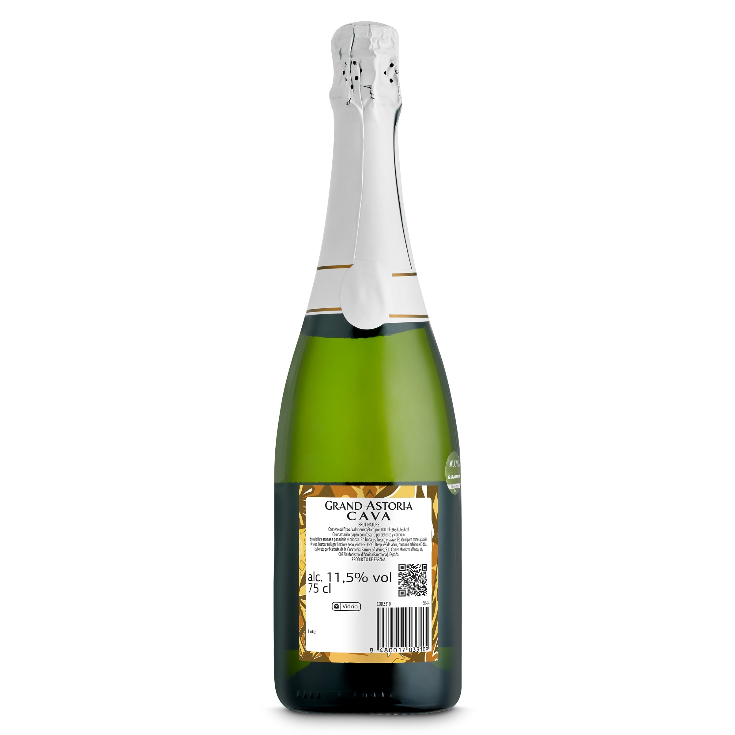 Cava brut nature Grand Astoria 75 cl