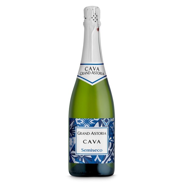Cava Semiseco Grand Astoria Botella 75 Cl.