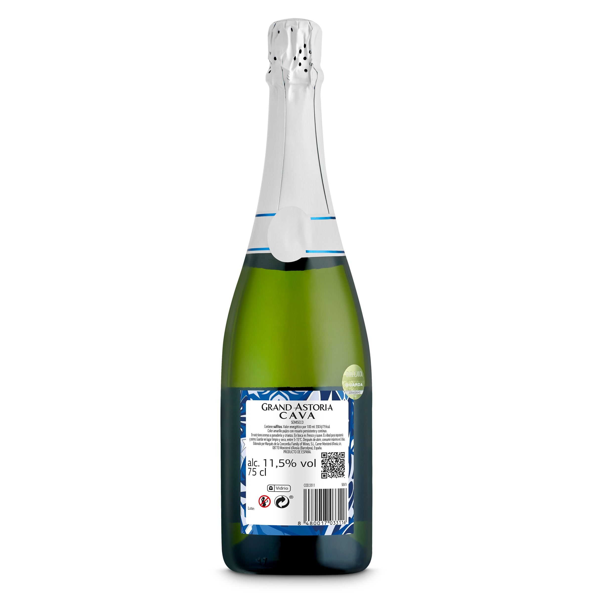 Cava semiseco Grand Astoria 75 cl
