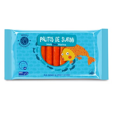 Palitos de surimi ultracongelados MSC Mari Marinera de Dia bolsa 450 g-0