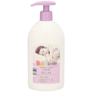 Loción relajante baby lavanda BabySmile bote 500 ml-0