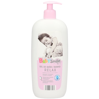 Jabón líquido infantil lavanda BabySmile botella 750 ml-0