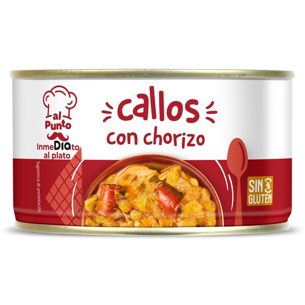 Callos con Chorizo Dia Al Punto Lata 380 Gr.