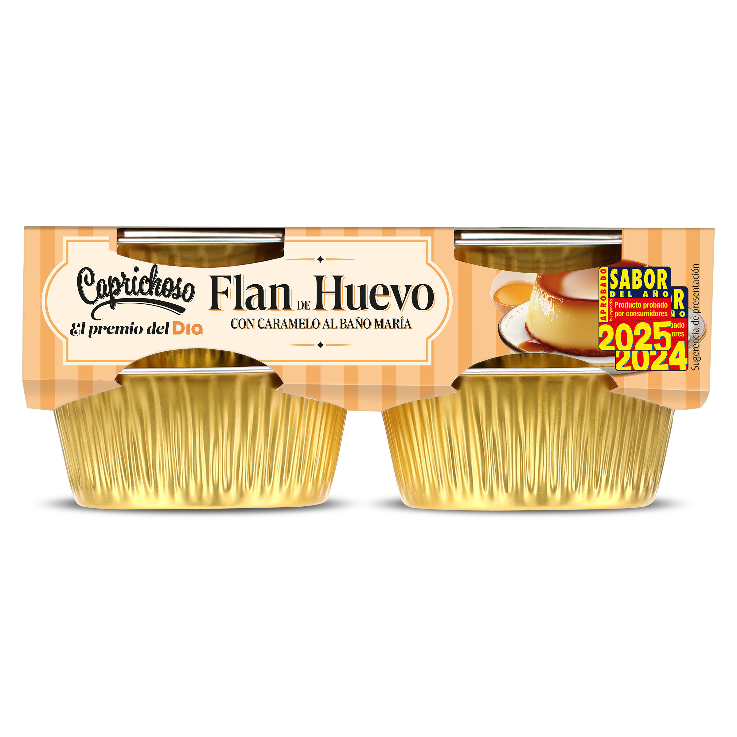 Flan de huevo Dia Caprichoso 4 x 100 g