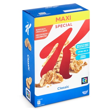 Cereales copos de trigo integral y arroz Kellogg's Special K caja 700 g-0
