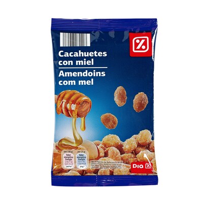 Cacahuetes con miel Dia bolsa 125 g-0