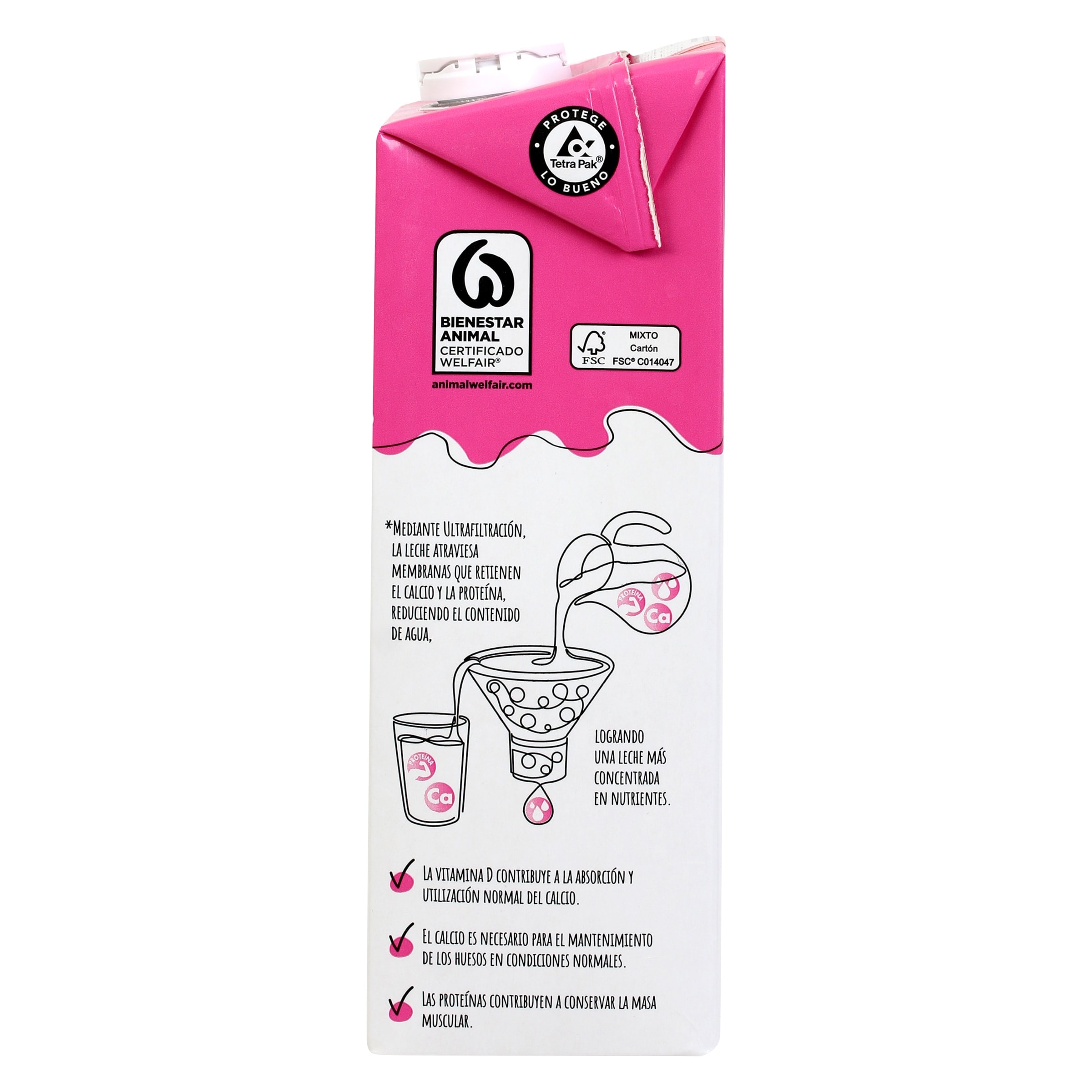 Leche semidesnatada calcio Dia Láctea 1 L