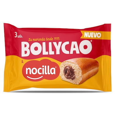 Bollos rellenos de cacao Bollycao bolsa 180 g-0