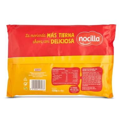 Bollos rellenos de cacao Bollycao bolsa 180 g-1 Bollos rellenos de cacao Bollycao bolsa 180 g-1