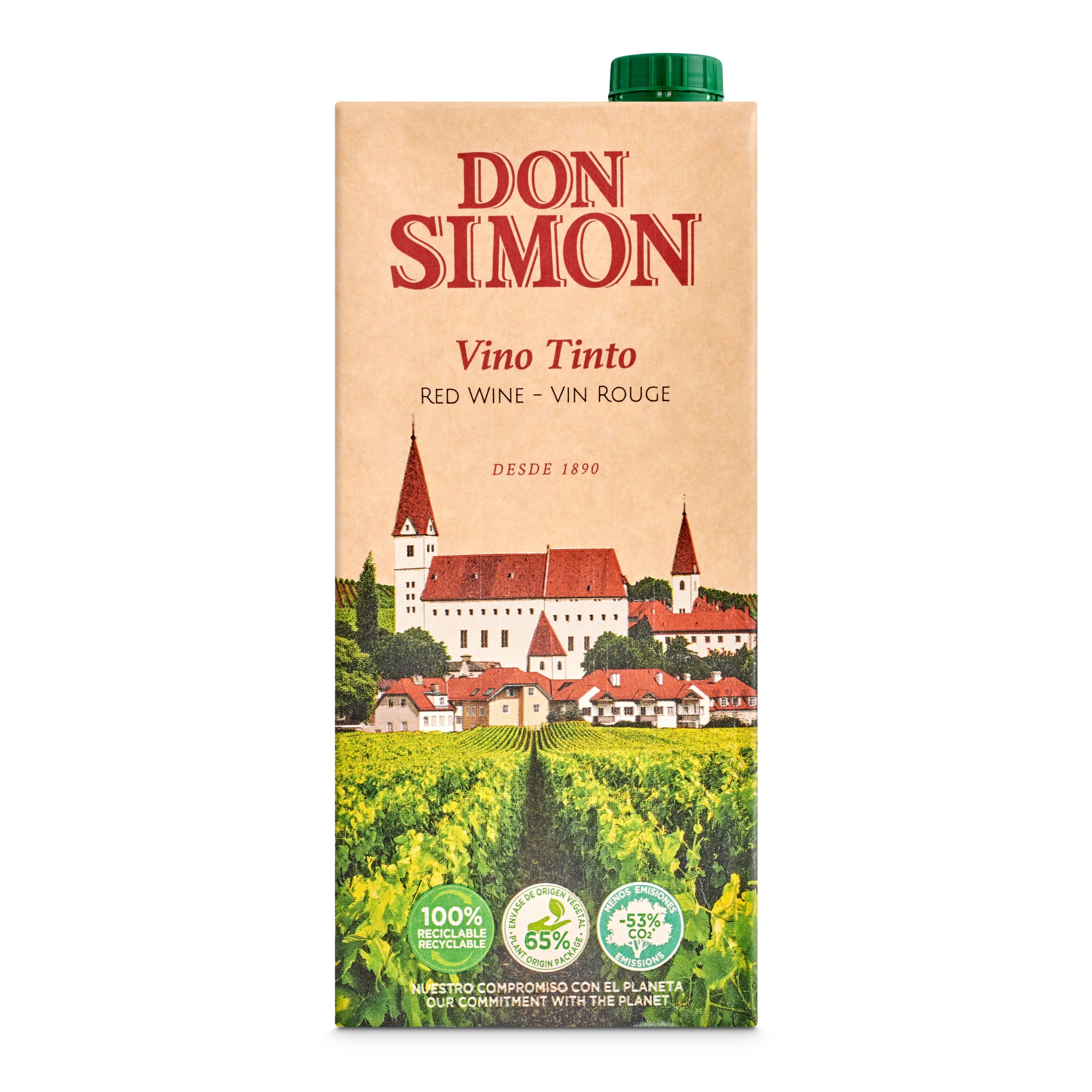 Vino tinto Don Simón 1 L