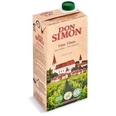 Vino tinto Don Simón brik 1 l-0