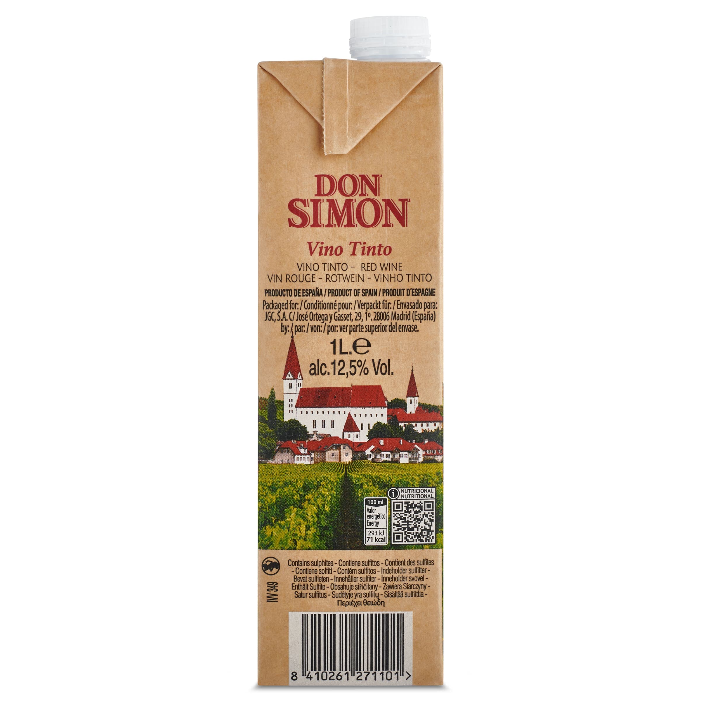 Vino tinto Don Simón 1 L