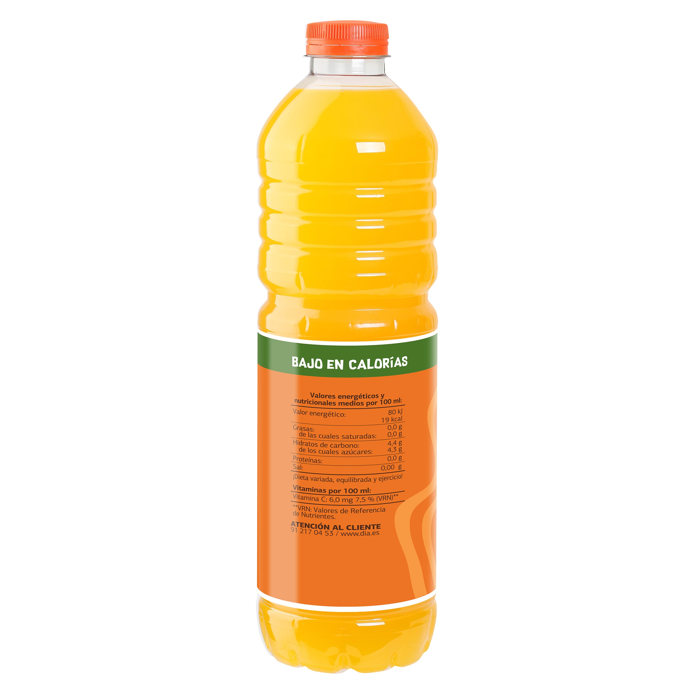 Refresco de naranja sin gas Dia Upss 1.5 L