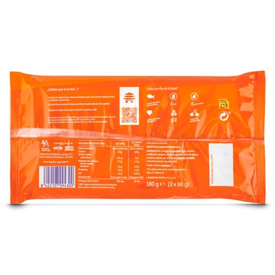 Palitos de surimi KRISSIA BOLSA 180 GR-1 Palitos de surimi KRISSIA BOLSA 180 GR-1