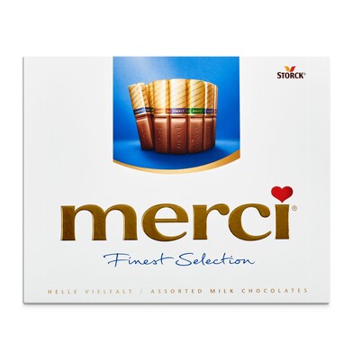 Bombones surtidos con leche Merci caja 250 g-0 Bombones surtidos con leche Merci caja 250 g-0