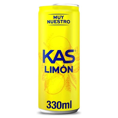 Refresco de limón Kas lata 33 cl-0