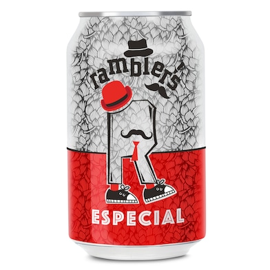 Cerveza especial Ramblers lata 33 cl-0