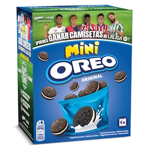 mini galletas de cacao rellenas de crema 160 g