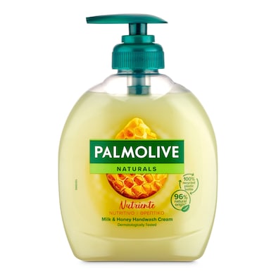 Jabón de manos líquido leche y miel Palmolive bote 300 ml-0