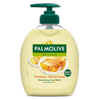 Jabón de manos líquido leche y miel Palmolive bote 300 ml-0