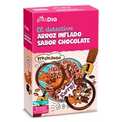 Cereales de arroz inflado con chocolate Gran Dia caja 500 g