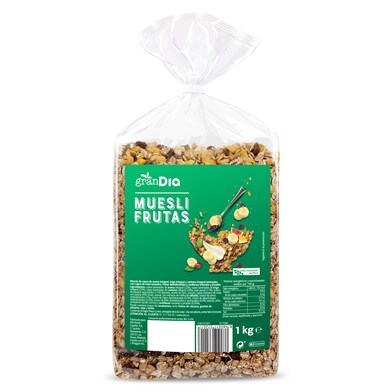 Muesli con frutas Gran Dia bolsa 1 Kg-0