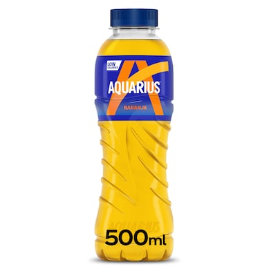 Bebida refrescante de naranja Aquarius botella 50 cl-0