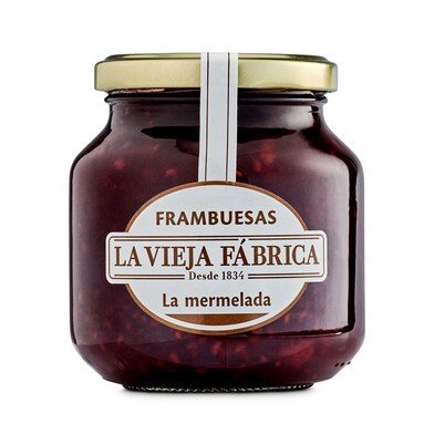 Mermelada de frambuesa La vieja fabrica frasco 350 g-0