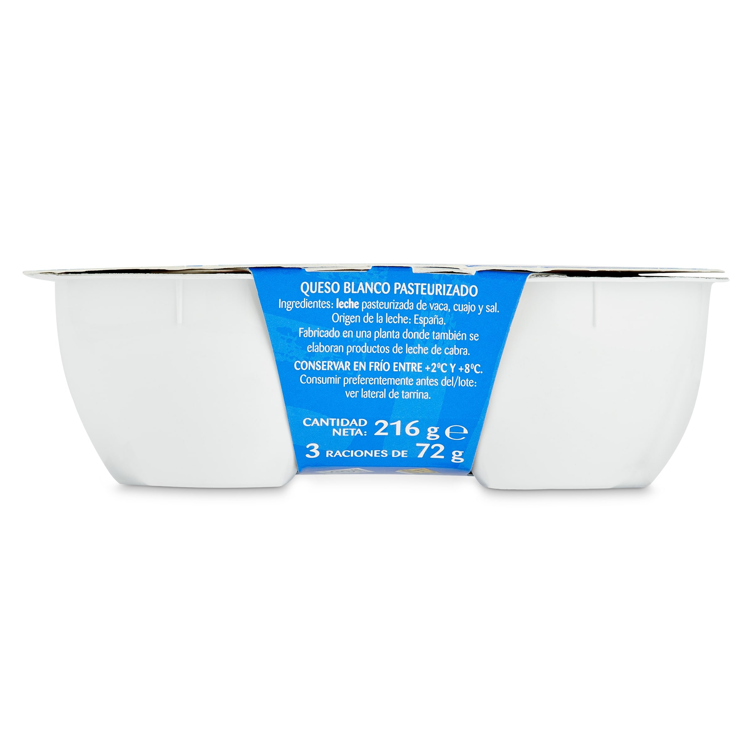 Queso fresco Burgo de Arias 3 x 72 g