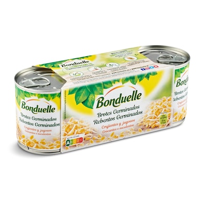 Brotes de soja Bonduelle lata 3 x 90 g-0