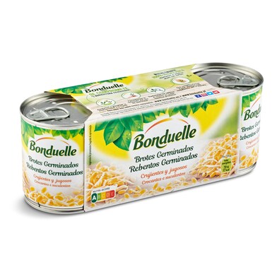 Brotes de soja Bonduelle lata 3 x 90 g-0