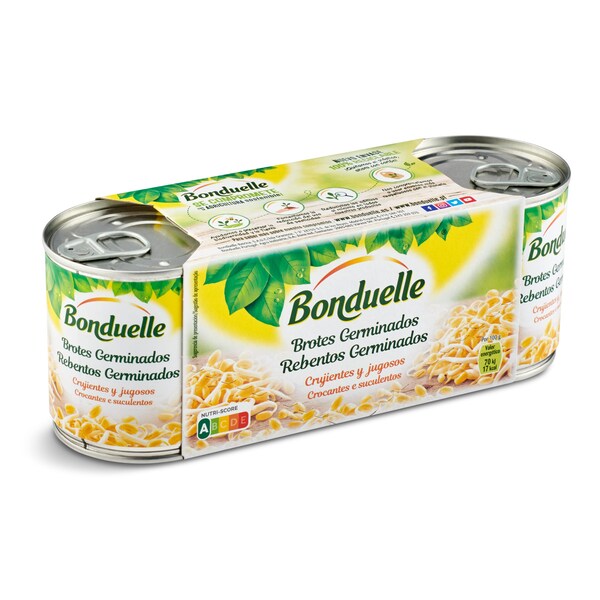 Brotes De Soja Bonduelle Lata 3 X 90 Gr.